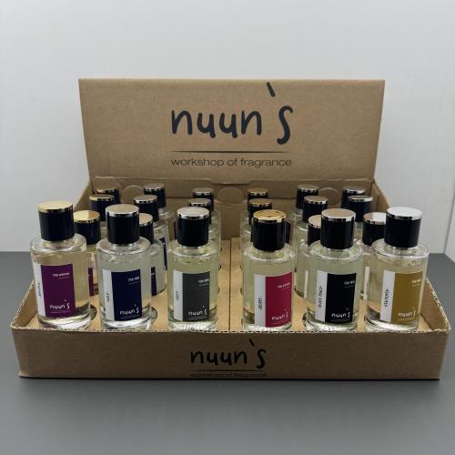 NUUN'S 50ML PARFÜM 6 AROMA 24'LÜ STANT 